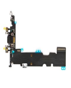 Charging Port Flex Cable For iPhone 8 Plus - Black (Aftermarket)