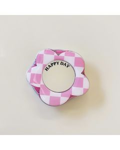 Magsockets - PopGrip - Checkers Pink