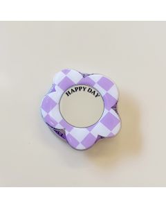 Magsockets - PopGrip - Checkers Purple